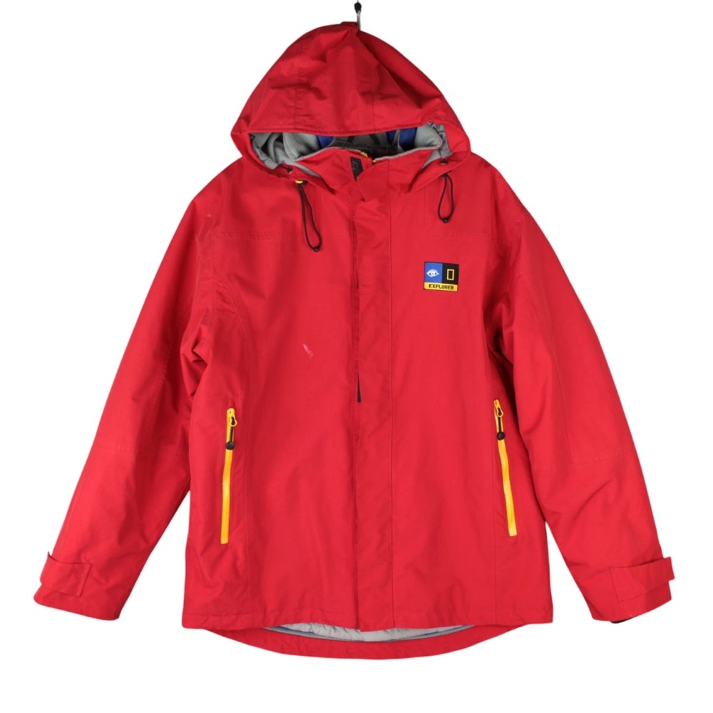 Explorer National Geographic Coat Mens Lindblad Cove Antarctica Parka Jacket XL